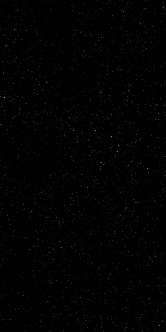 Starry Plain Black iPhone Wallpaper