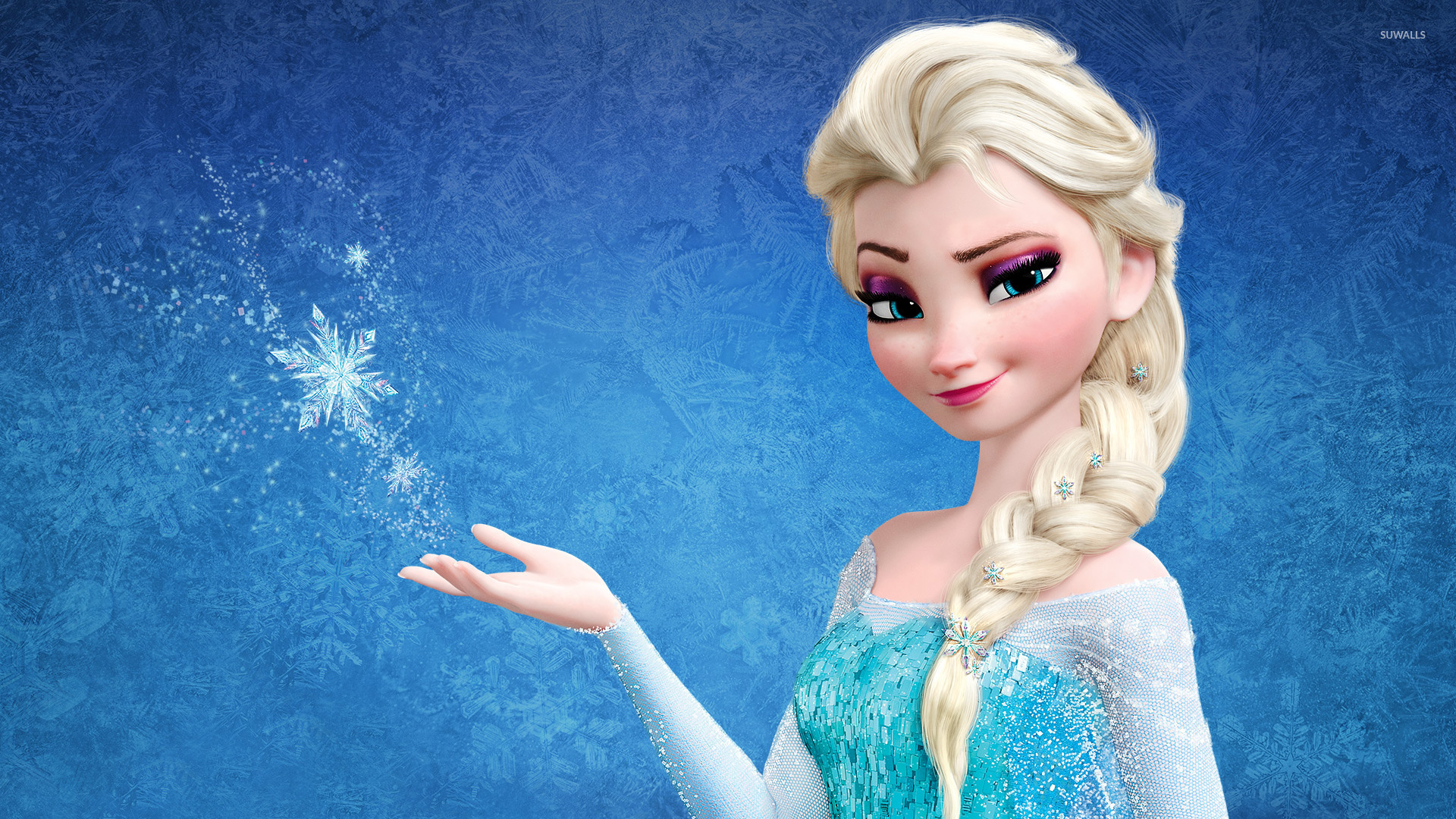 Elsa Frozen Wallpaper Cartoon
