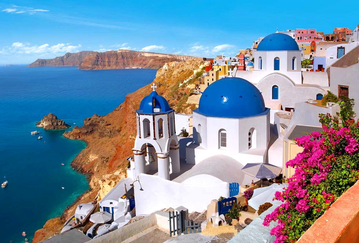 Beautiful Santorini, Greece | Top 10 most beautiful 