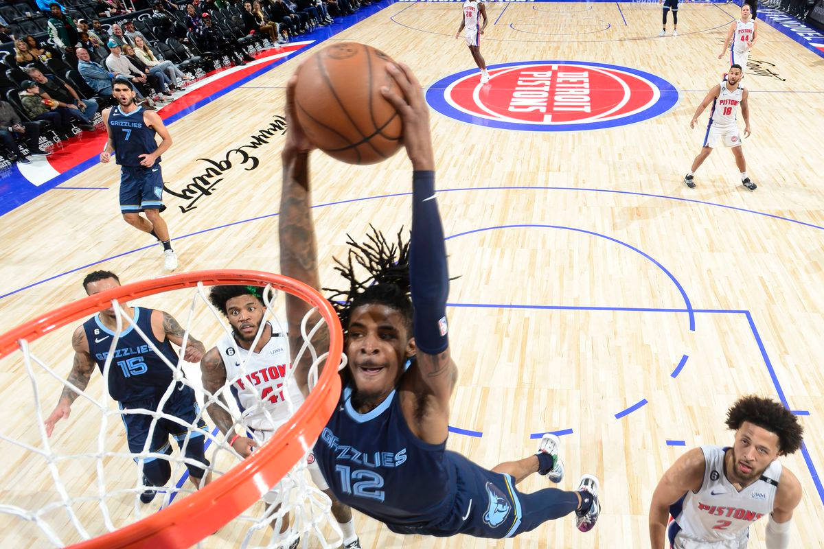 Ja Morant Dunk Wallpaper