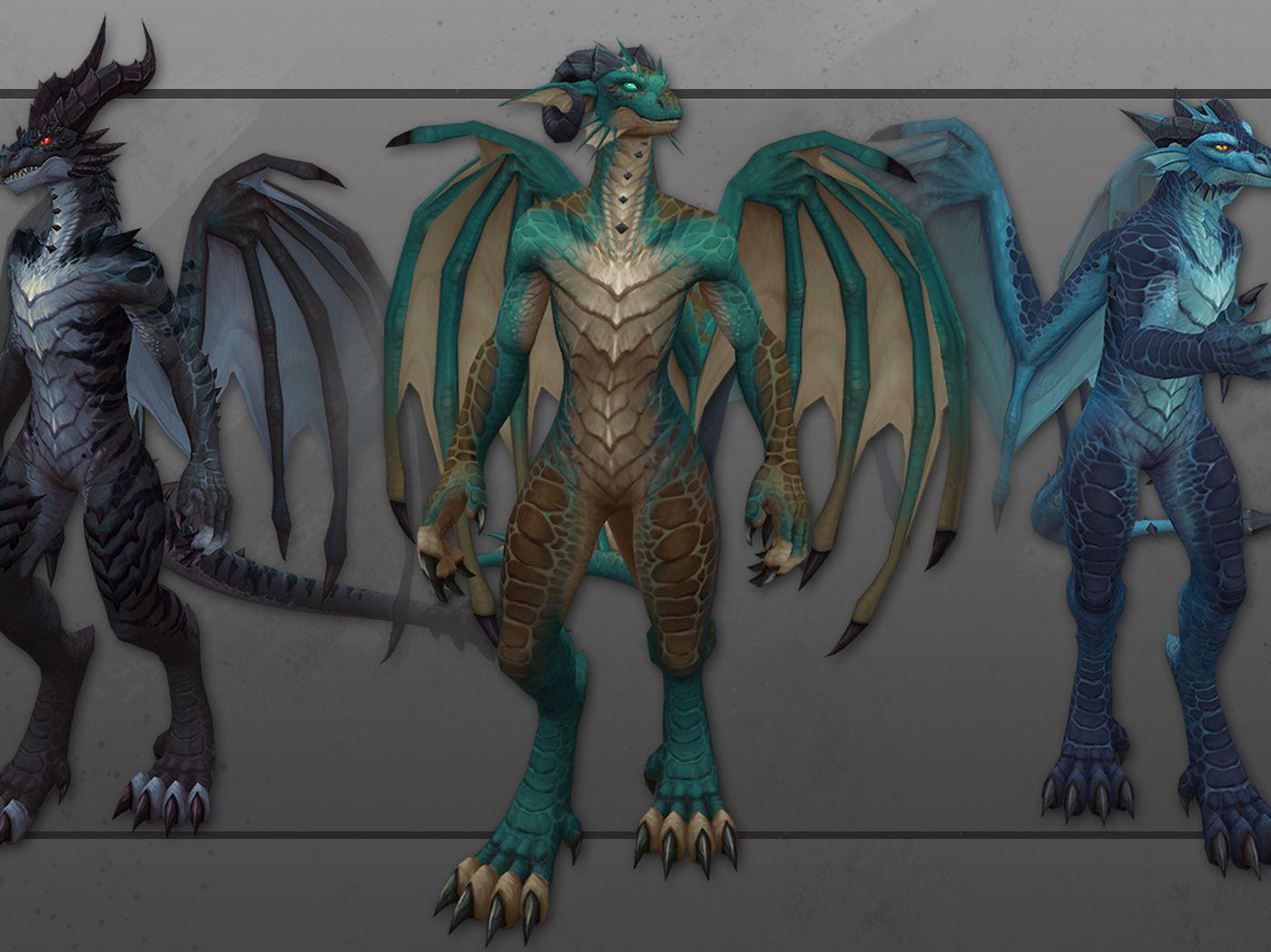 World of Warcraft Dragonflight adds new Evoker class Dracthyr
