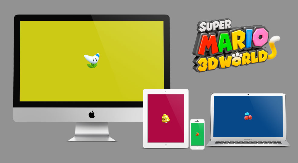 Super Mario 3d World Wallpaper Power Up