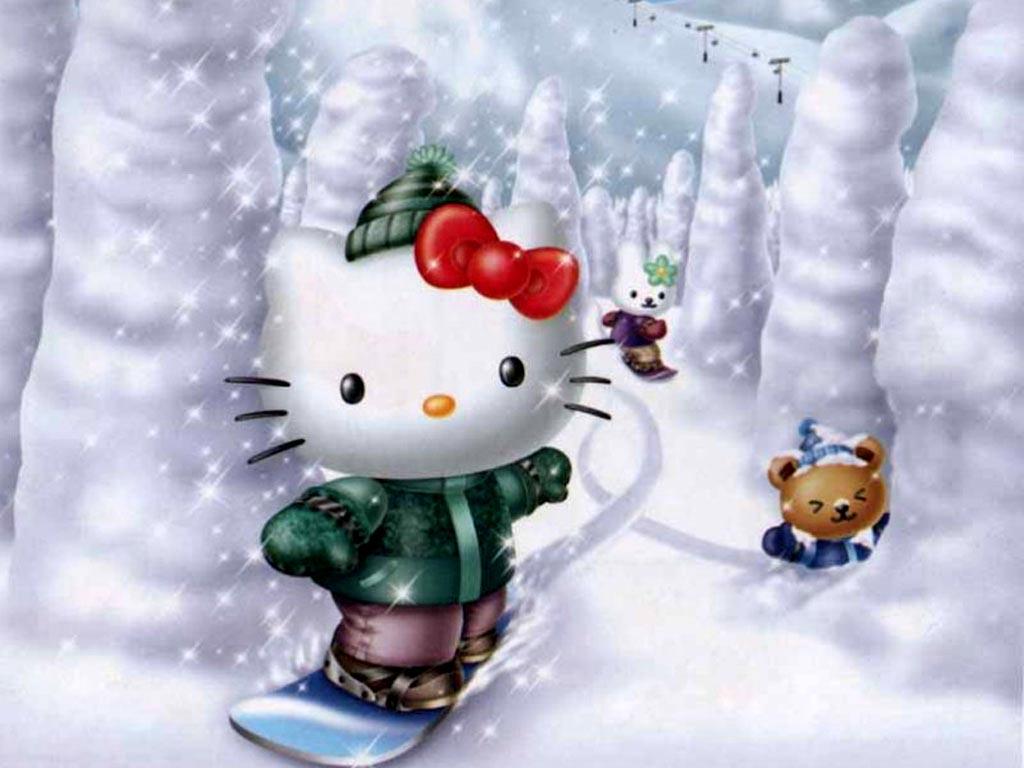 Christmas Hello Kitty Wallpaper