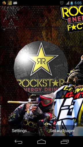 Rock Star Energy Drink Logo To Your Phone 3d Live