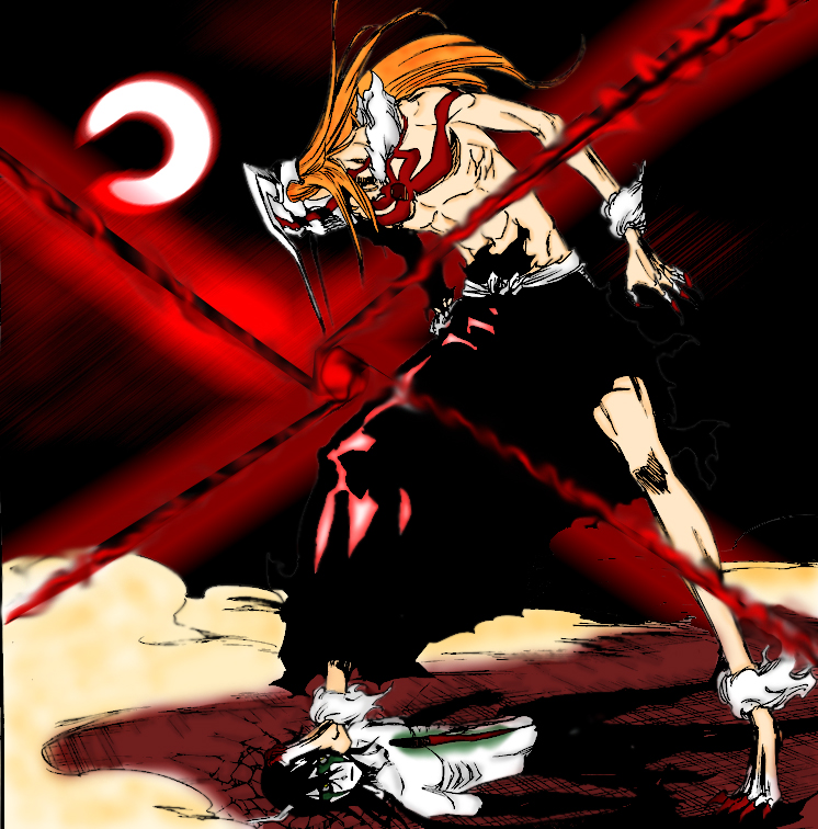 Ichigo Vs Ulquiorra By Paranoia290