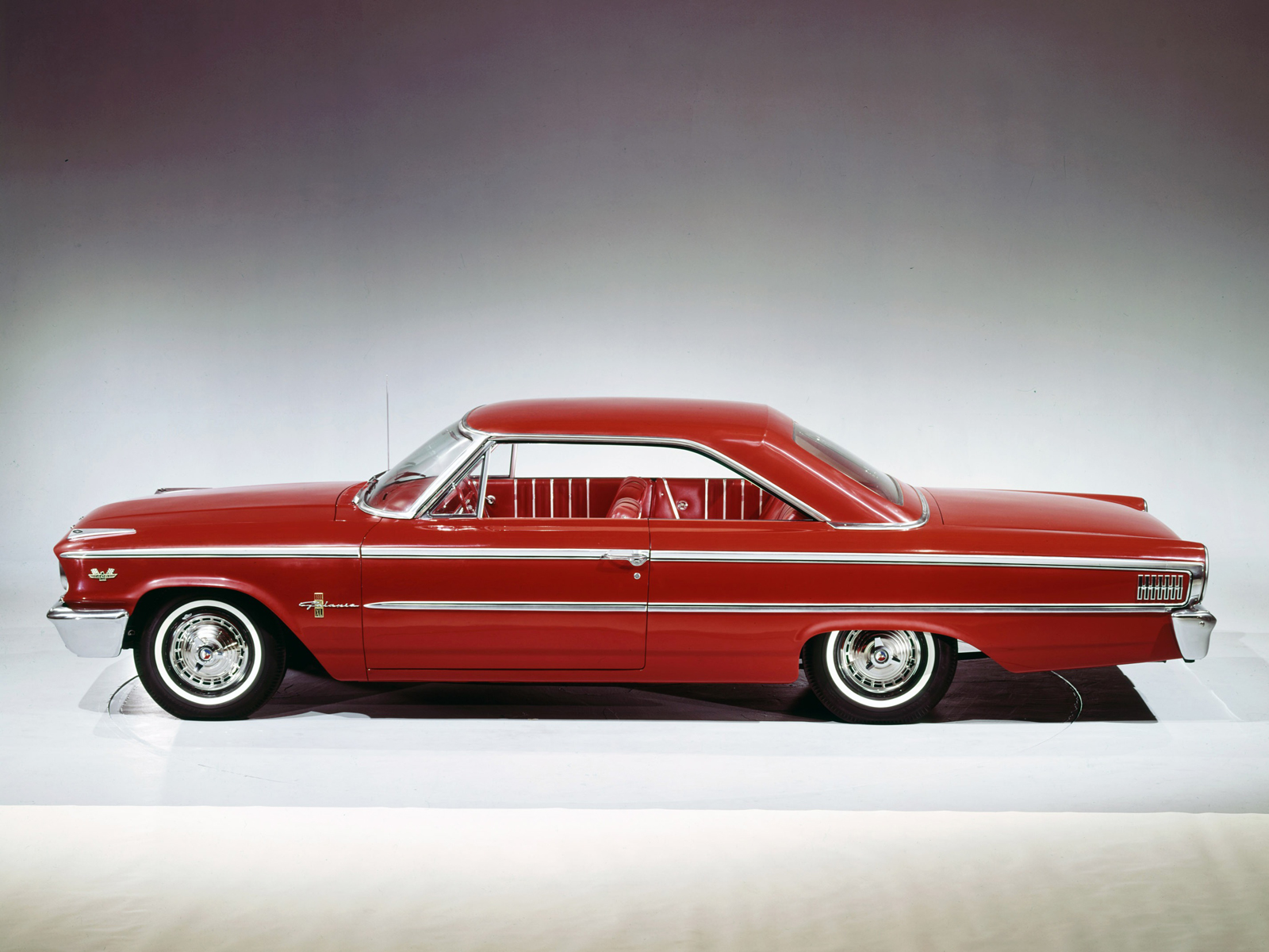 Ford Galaxie X L Hardtop Coupe Classic Hg Wallpaper Background