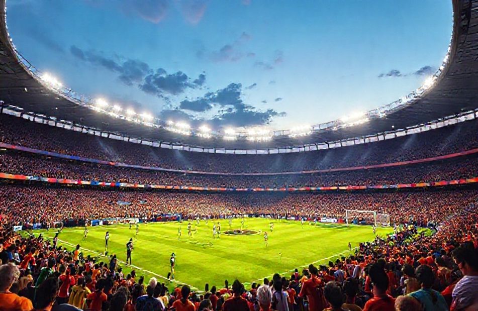 HD Soccer Stadium Wallpaper