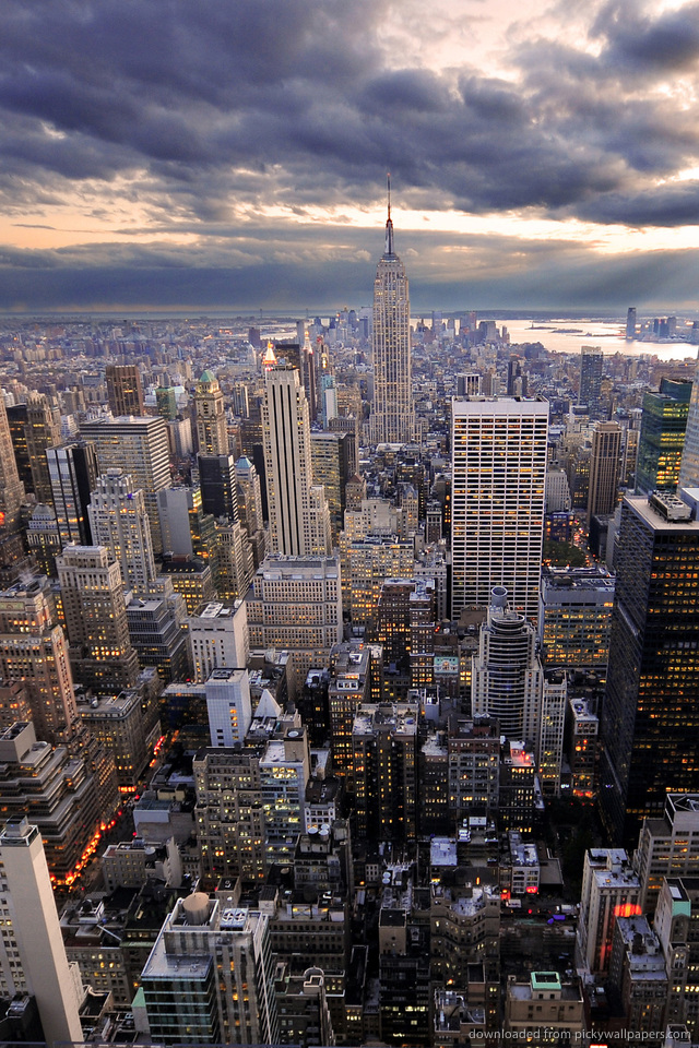 Around The World New York Panorama Wallpaper