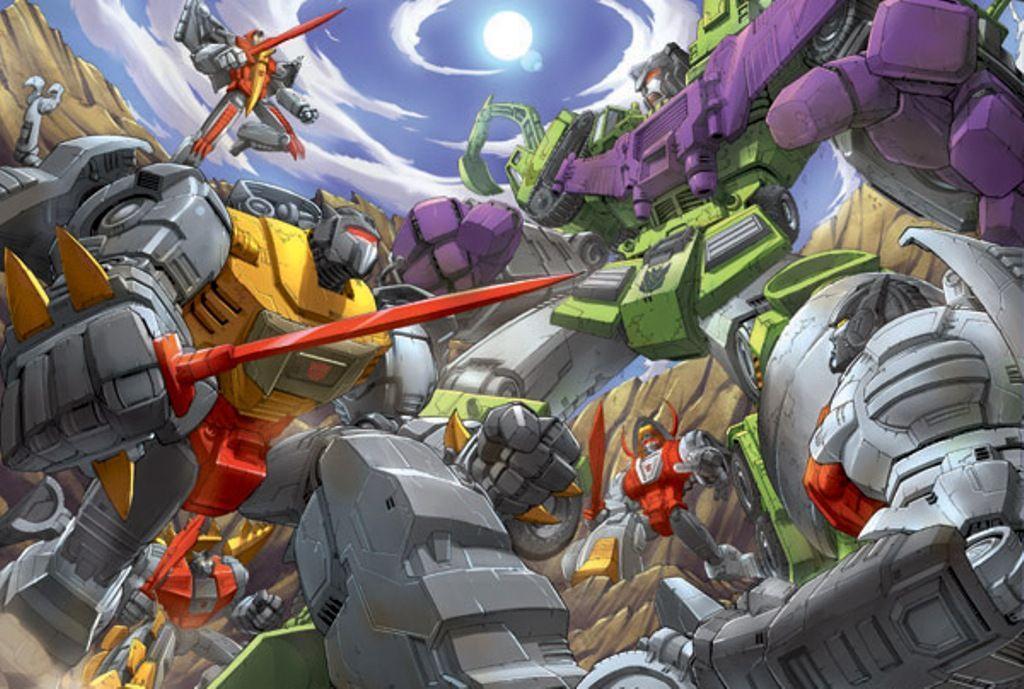 Transformers G1 Series Optimus Prime And Grimlock Wallpaper Posted