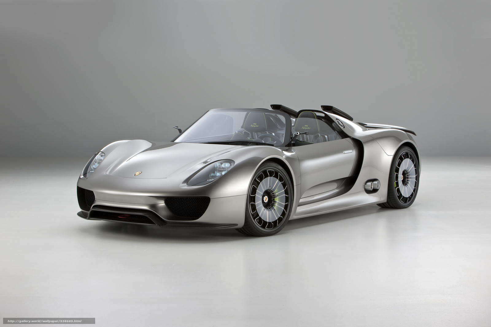 Wallpaper Porsche Spyder Hybrid Concept