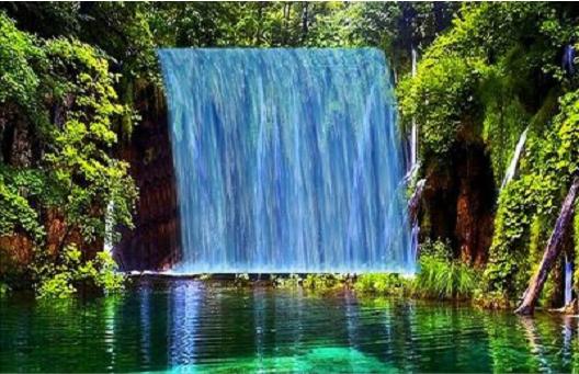 Animated Wallpaper Tropic Waterfall Jungle