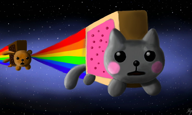 Nyan Cat 3d By Lipia