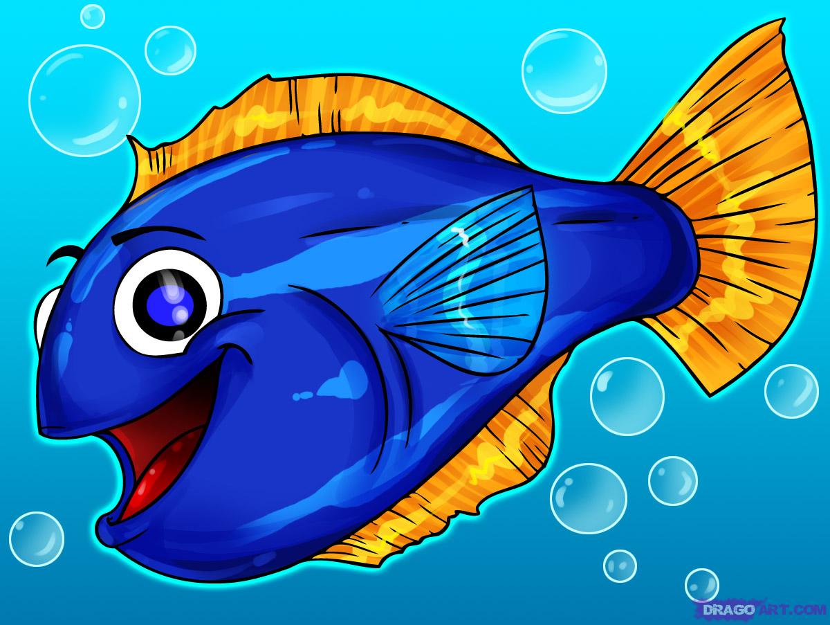Cartoon Fish Wallpaper HD In Animals Imageci