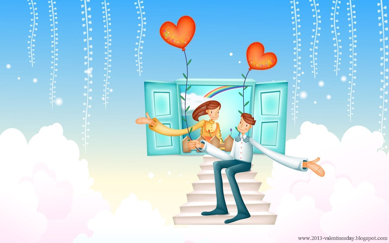 Free download Cute Cartoon Couple Love Hd wallpapers for Valentines day  [1280x800] for your Desktop, Mobile & Tablet | Explore 77+ Cute Cartoon  Wallpapers | Cute Cartoon Wallpaper, Cute Cartoon Backgrounds, Wallpaper