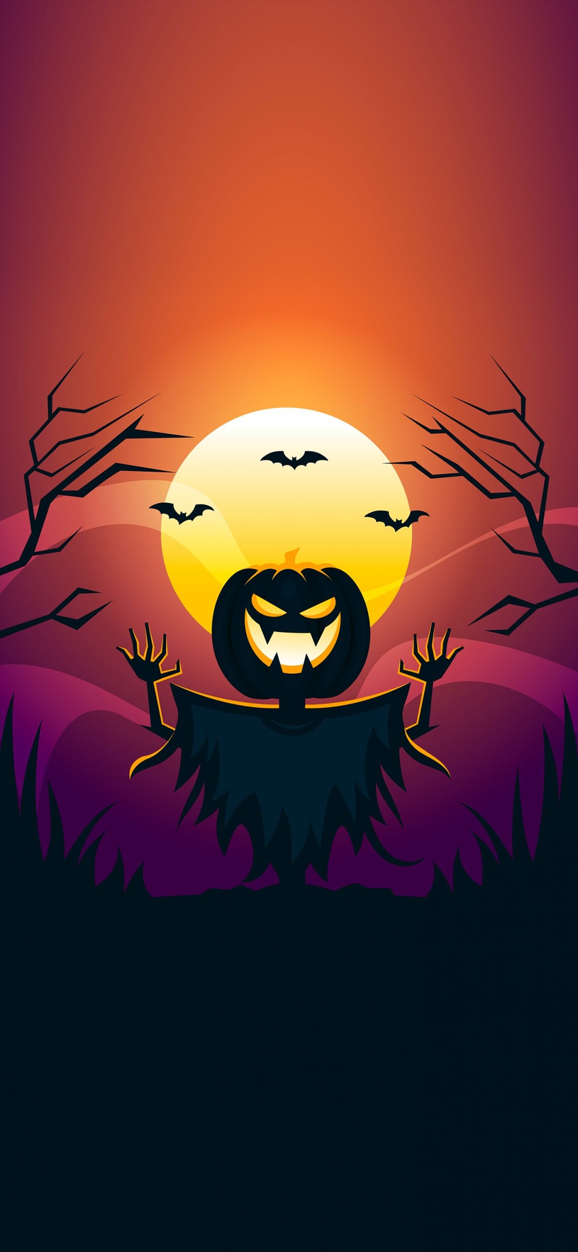 Funny Spooky Happy Halloween Wallpaper For iPhone
