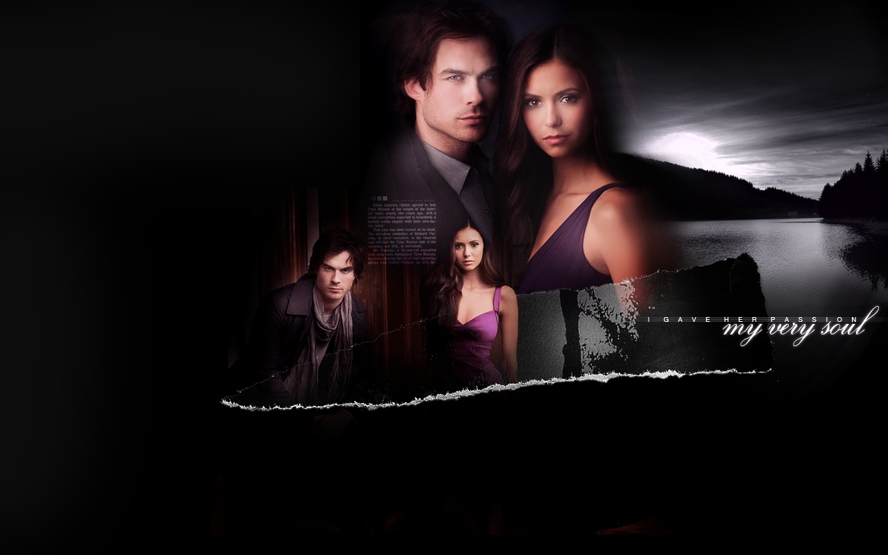 Damon And Elena Jpg