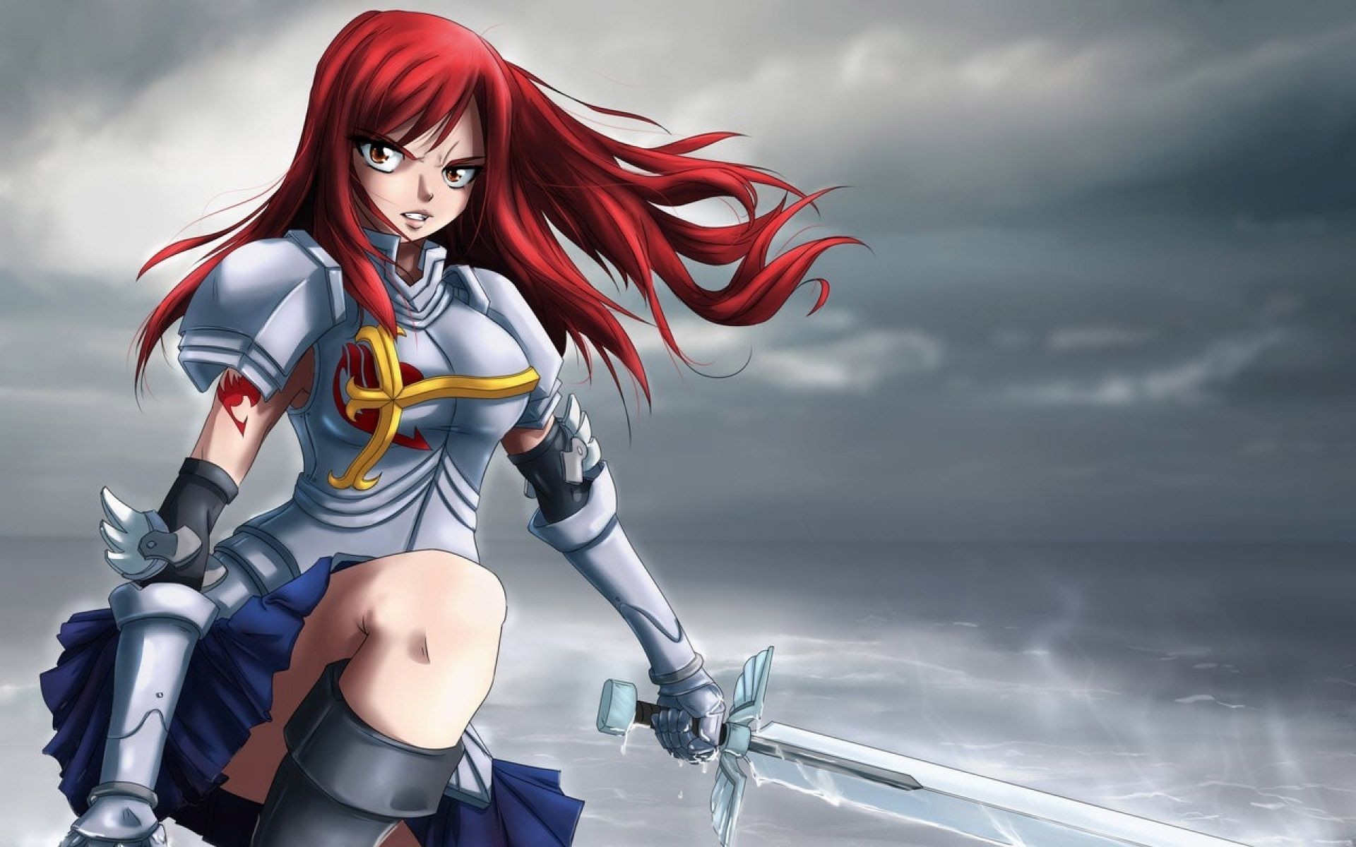 Erza Scarlet Wallpaper HD