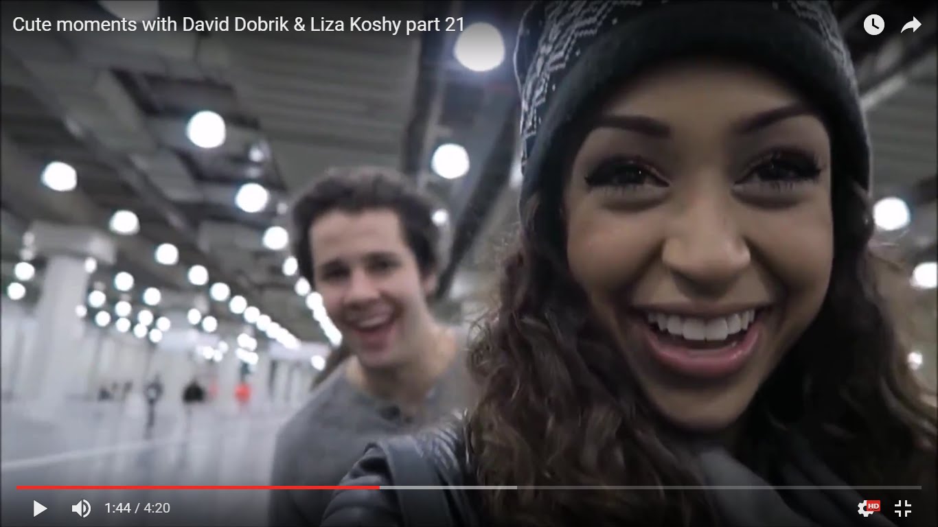 Cute Moments With David Dobrik Liza Koshy Part