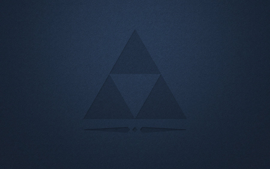 Minimalist Zelda Triforce Wallpaper By Dark Box
