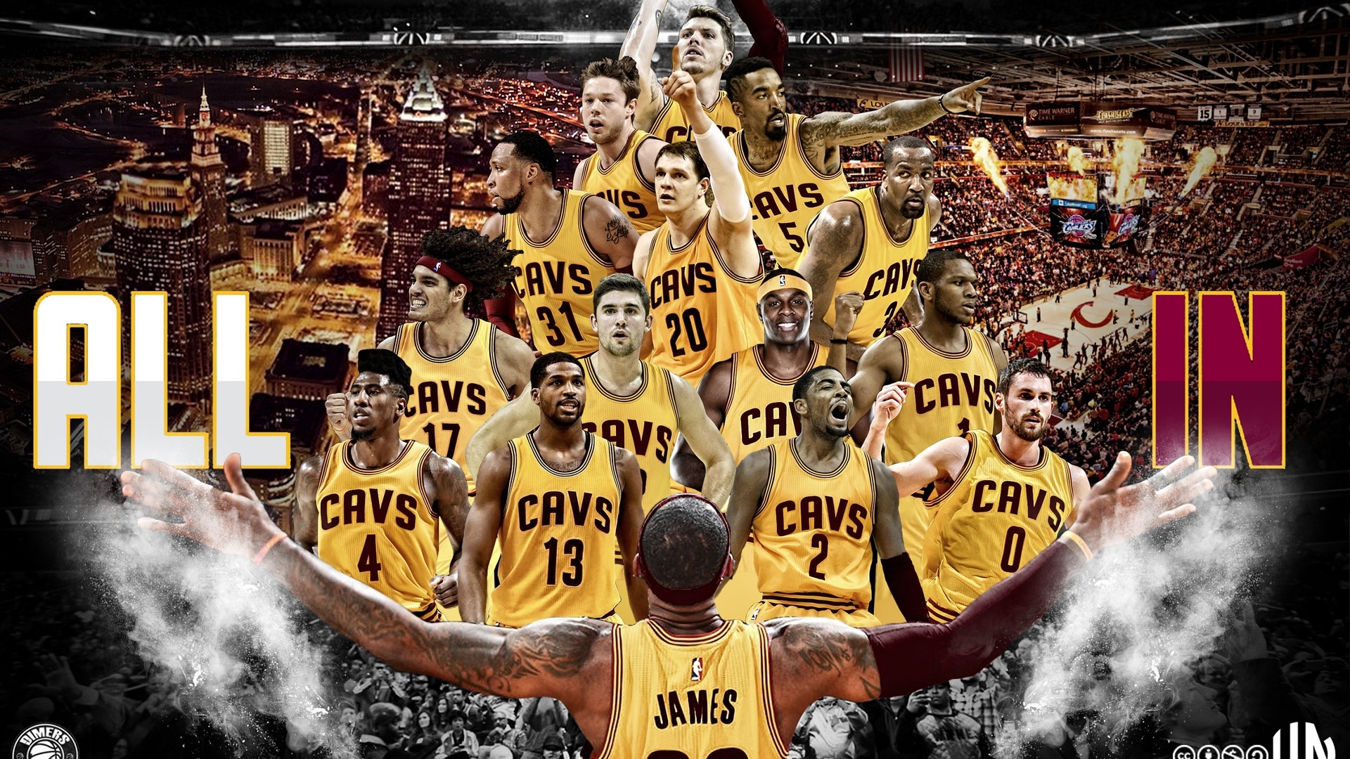 Basketball Nba Cleveland Cavaliers Kyrie Irving Kevin Love James