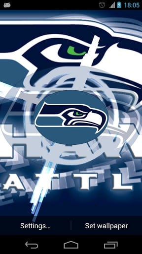 View bigger   Seattle Seahawks LiveWallpaper for Android screenshot