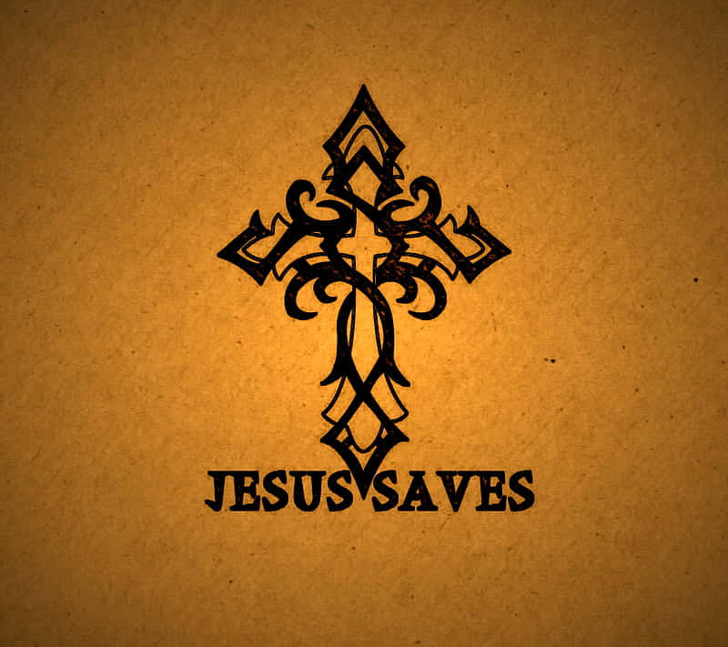 Jesus Saves Wallpaper