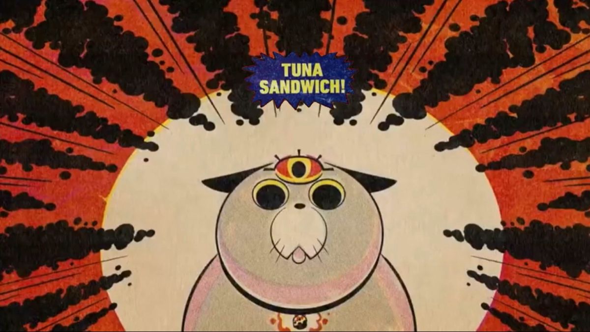 tuna sandwich from kid cosmic Art reference Illustration art