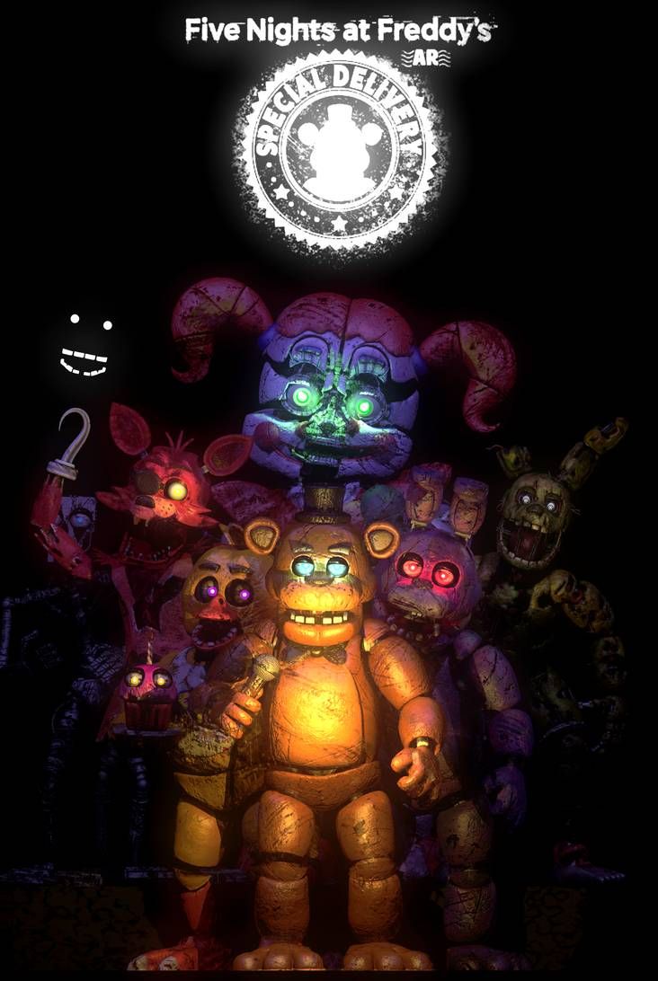 Fnaf Ar Special Delivery Poster By Joyfred1983