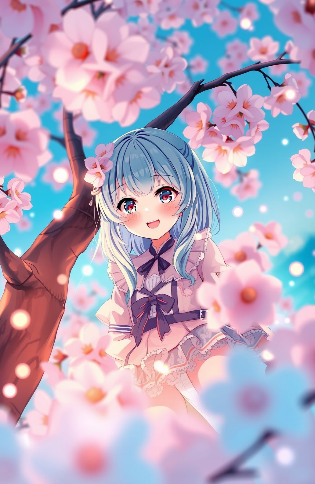 Cute Anime Girls Wallpaper