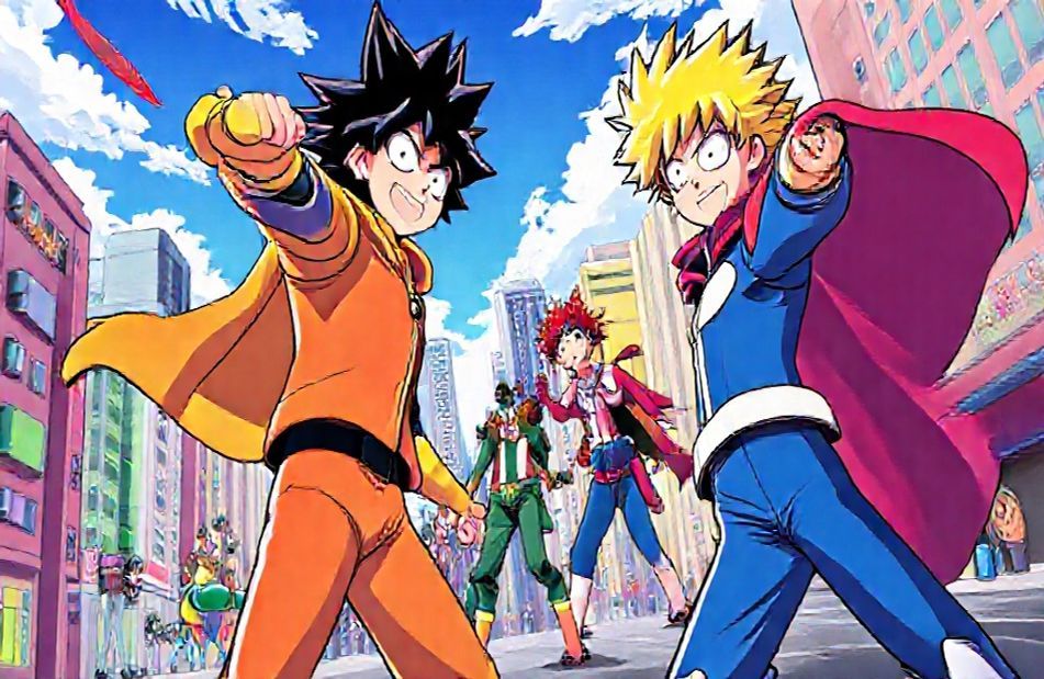 My Hero Academia Two Heroes Wallpaper