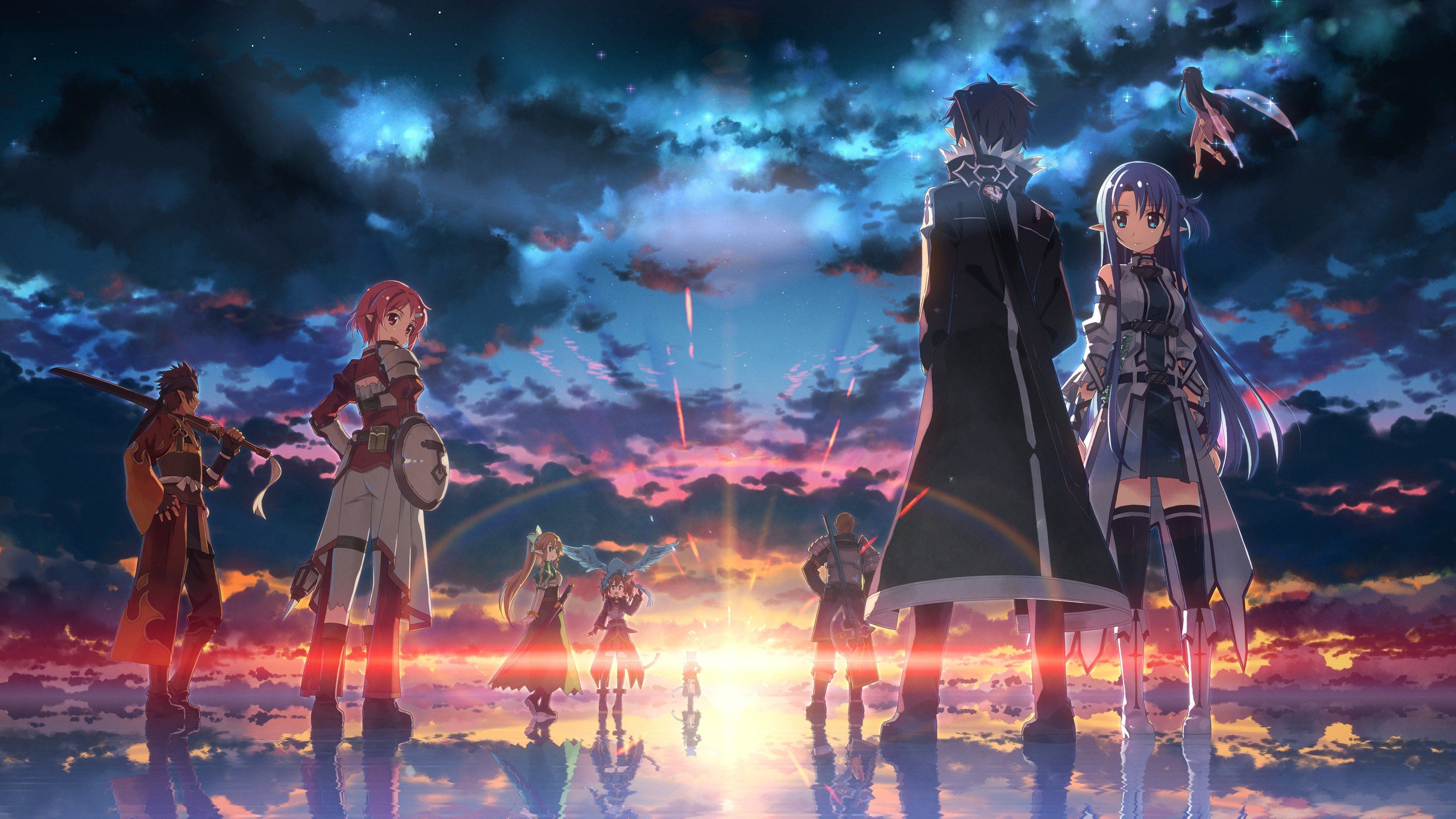Sword Art Games Wallpaper Pc Anime Scenery
