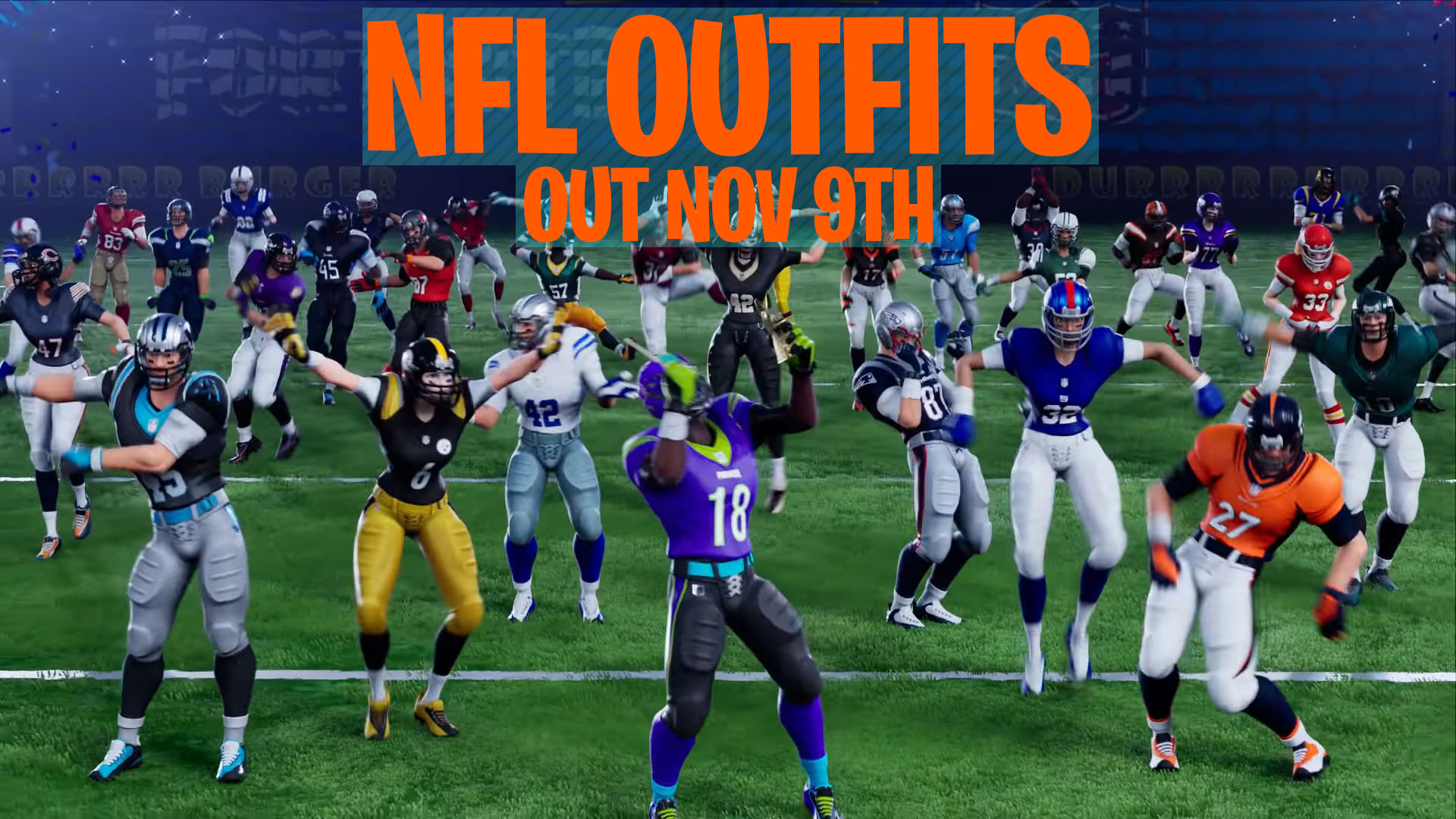 Fortnite NFL outfits coming to the item store   Fortnite News