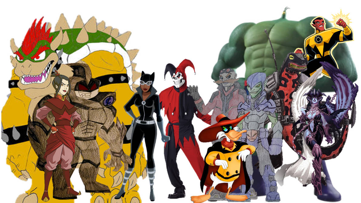 The League Of Super Evil By Dfrab Wallpaper