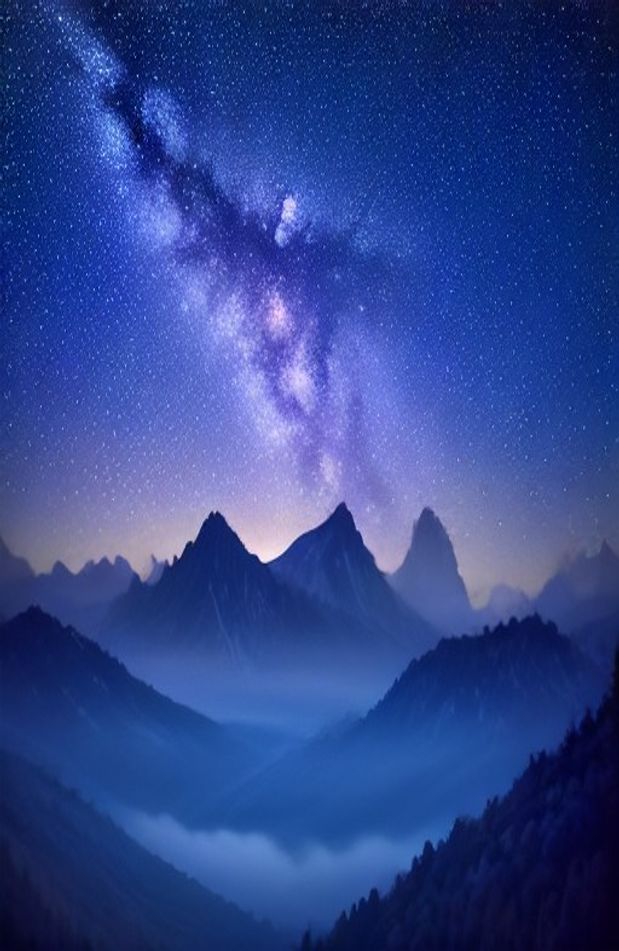 Stars And Moon Wallpaper