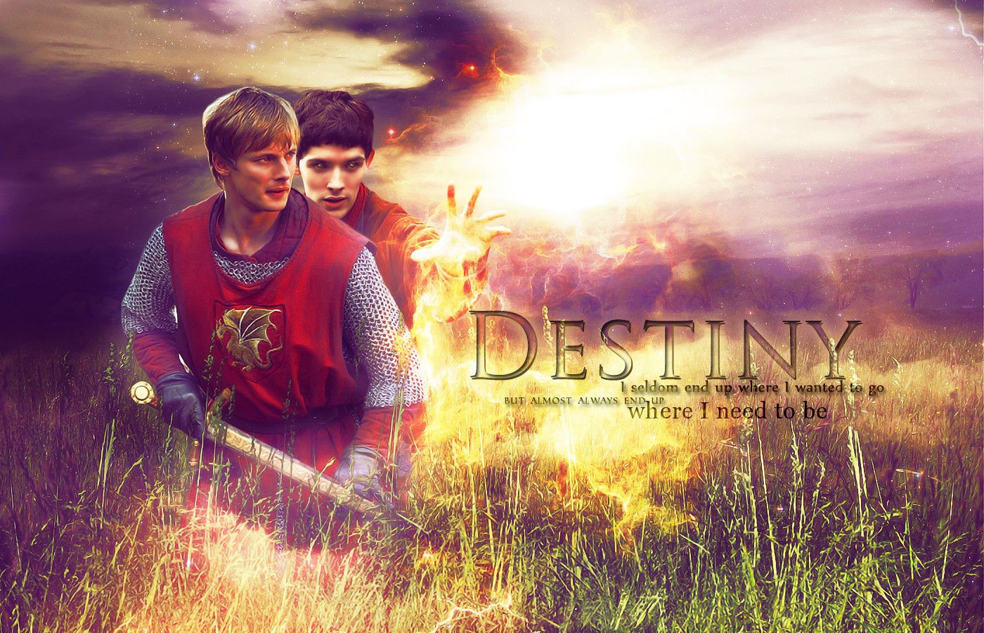 Merlin Keep The Magic Secret Arthur And Wallpaper
