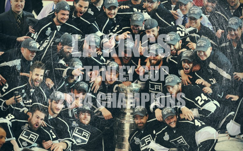 Name La Kings Stanley Cup Winners Nhl Wallpaper