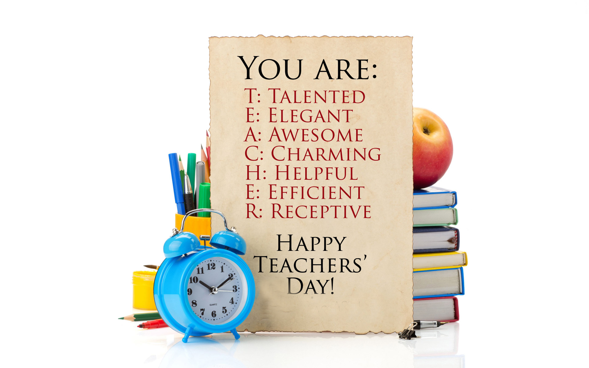Happy Teachers Day HD Wallpaper