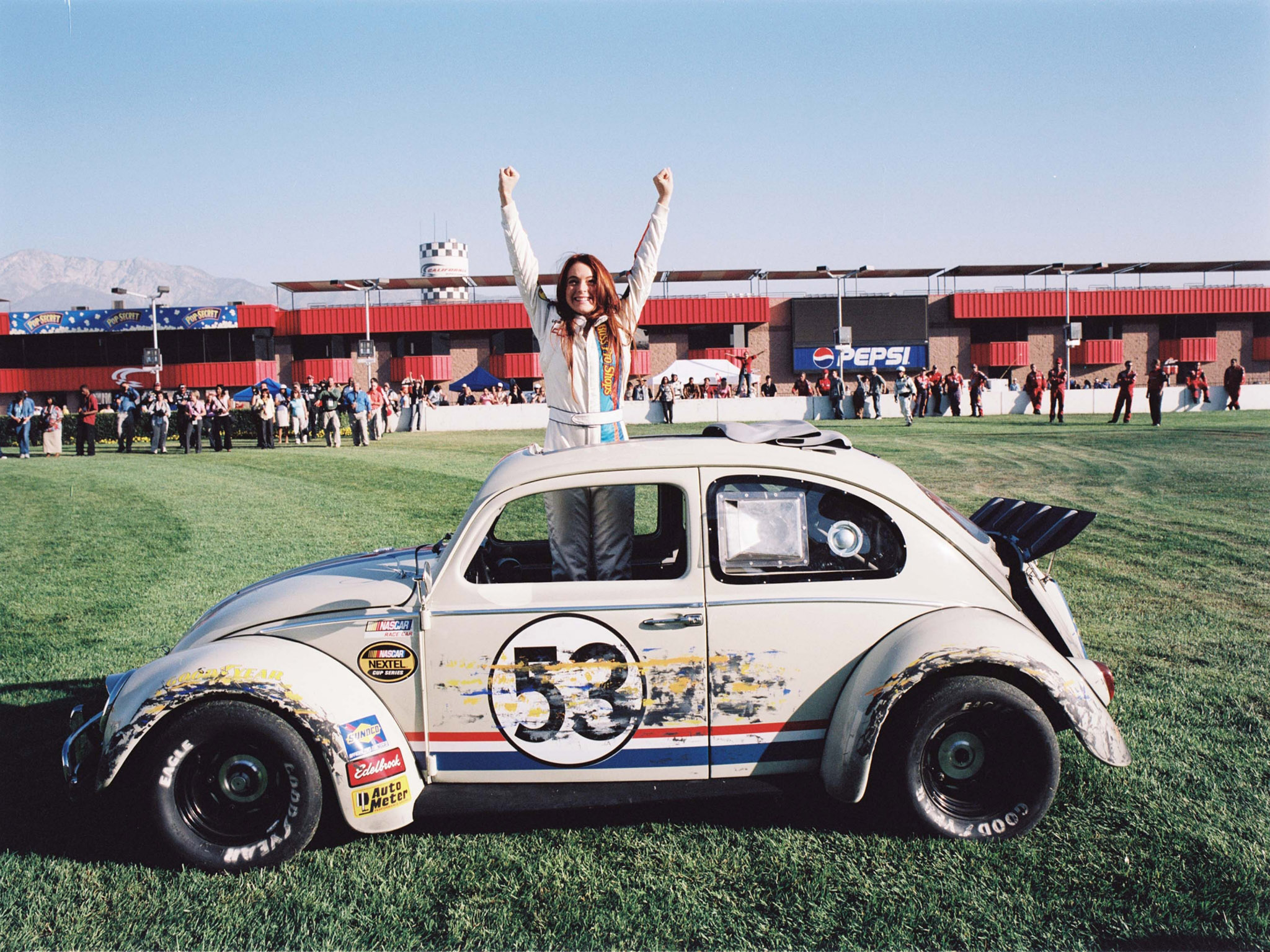 Volkswagen Beetle Herbie Movie Bug Concept Race Racing D Wallpaper