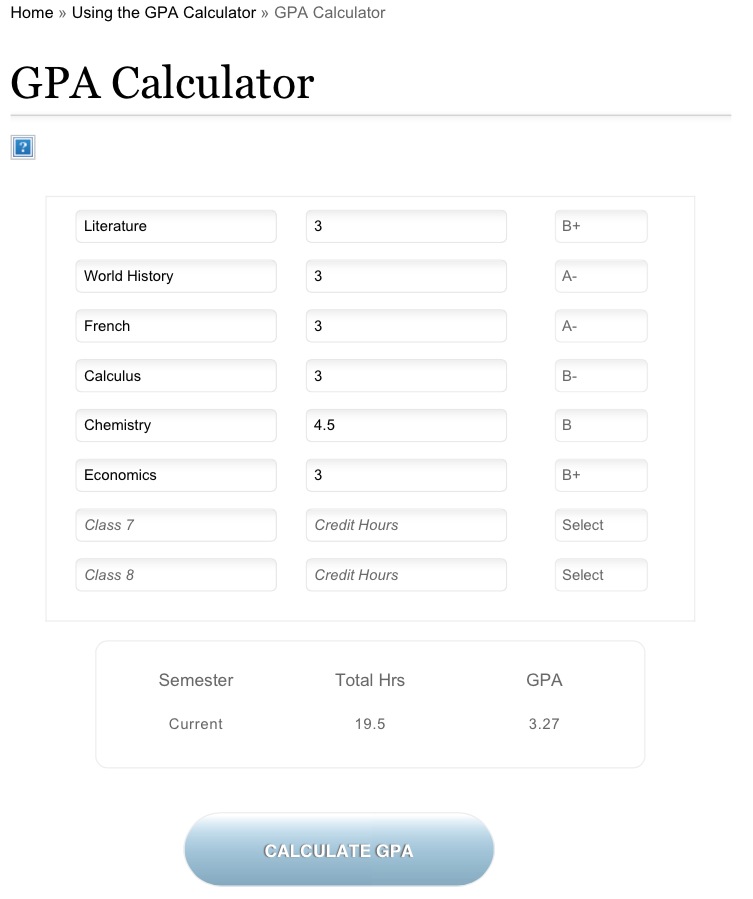 Calculator Your Gpa Photo Picture Image And Wallpaper