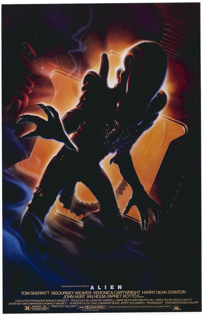Alien Horror Movie Posters Wallpaper Image