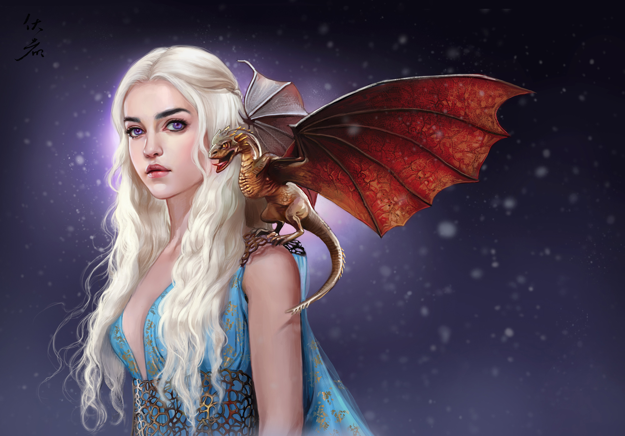 Khaleesi Mother Of Dragons Puter Wallpaper Desktop Background
