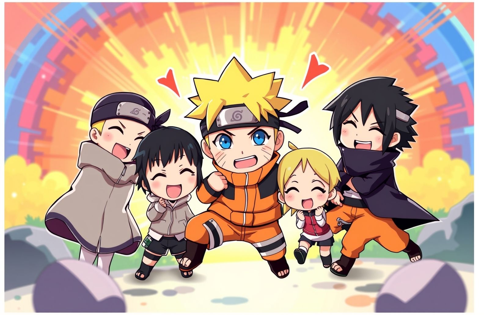 Naruto Chibi Wallpaper