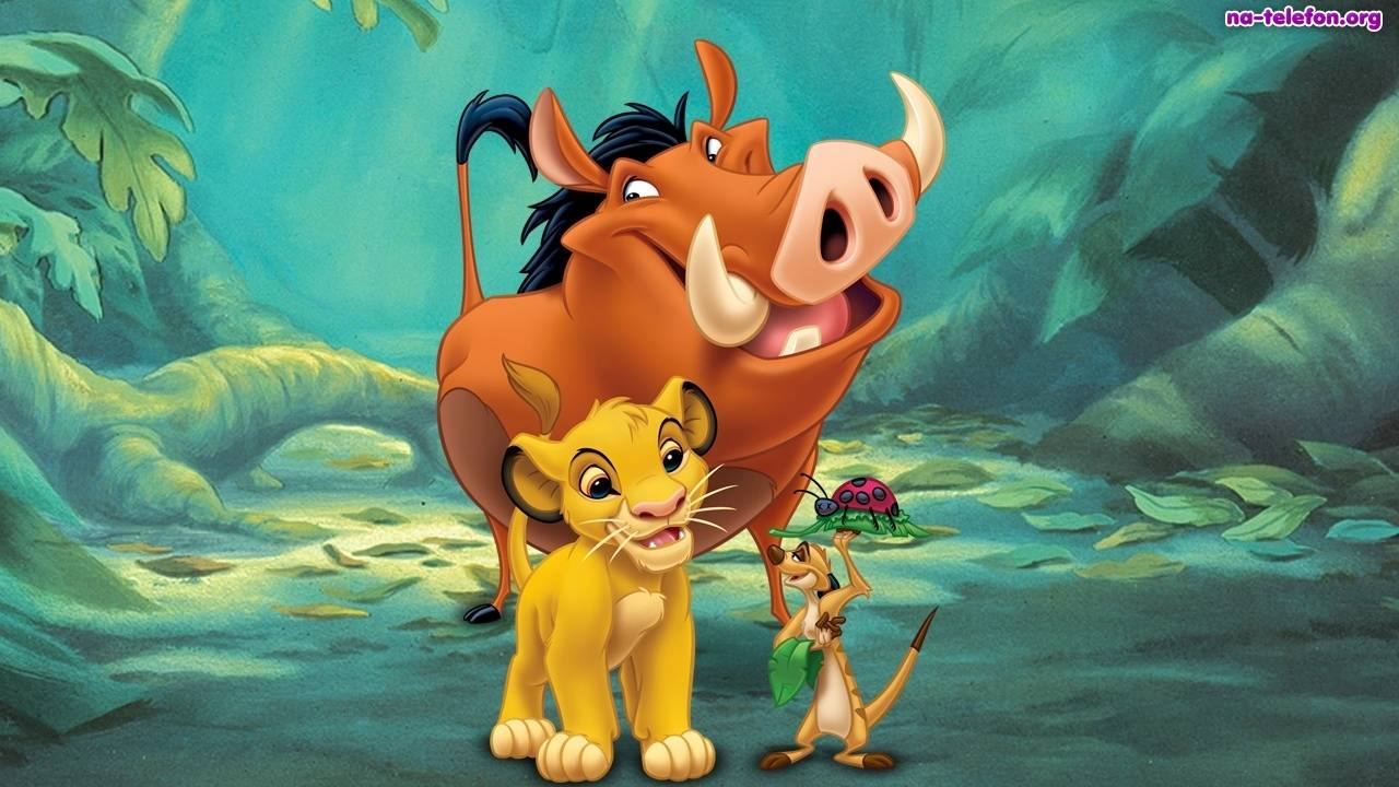 Simba Timon Pumba Disney Wallpaper
