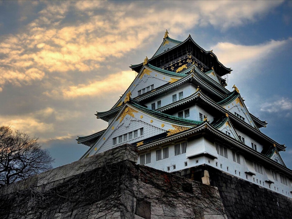 Osaka Castle Wallpaper And Background Image