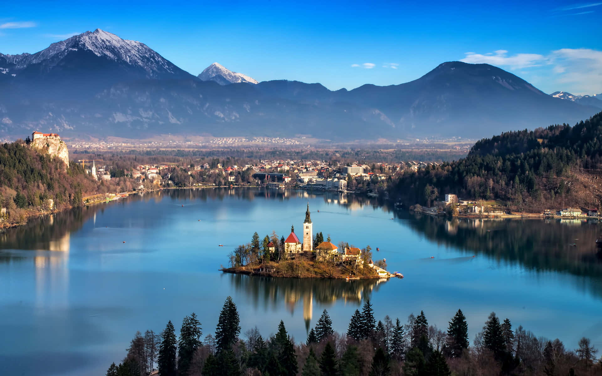 Lake Bled Wallpaper