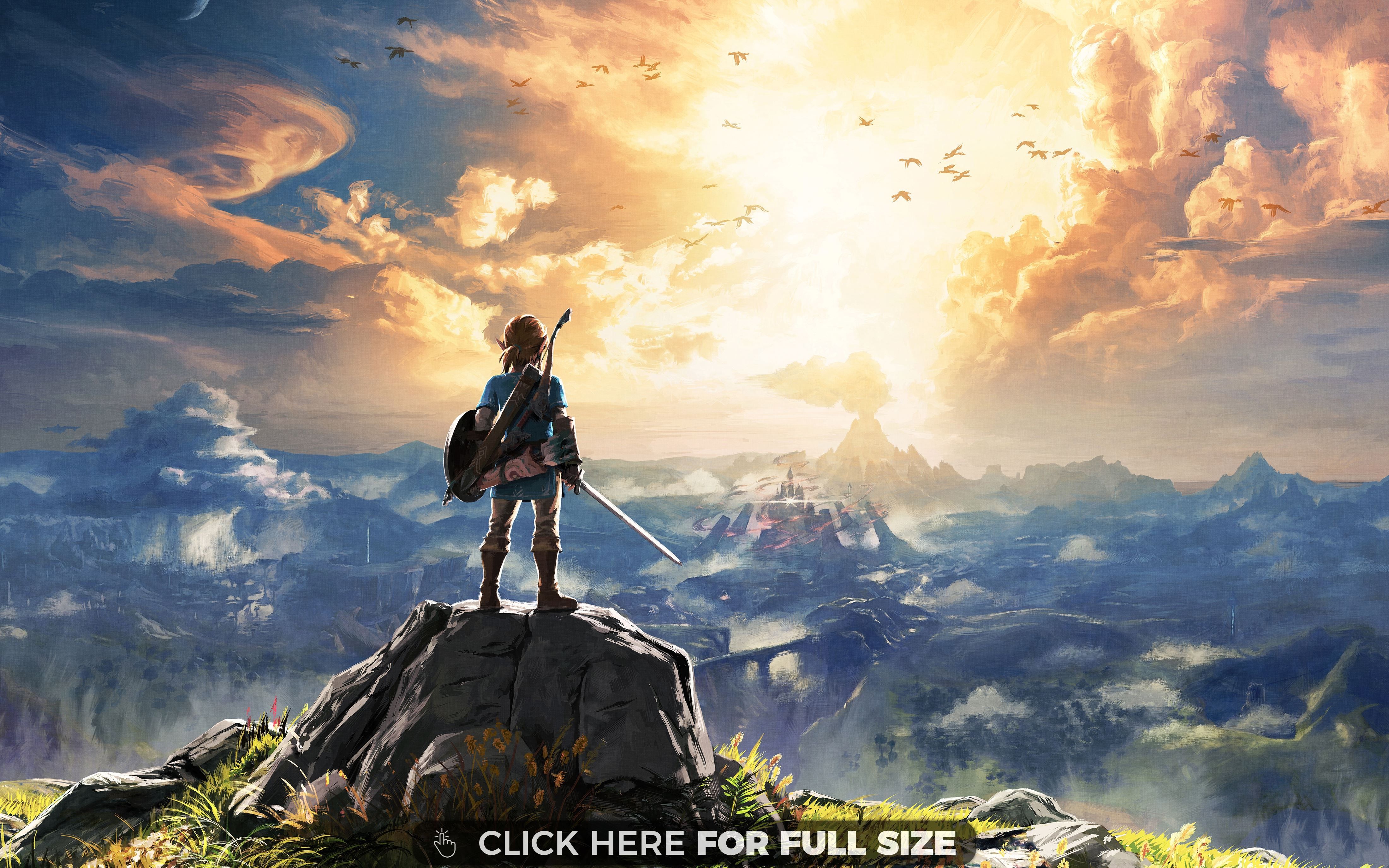 The Legend Of Zelda Breath Wild 4k Wallpaper