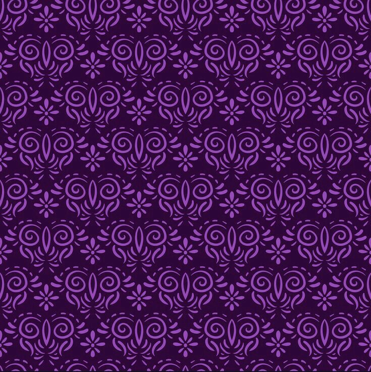 Purple Damask Wallpaper Shared By Amyjames On We Heart It