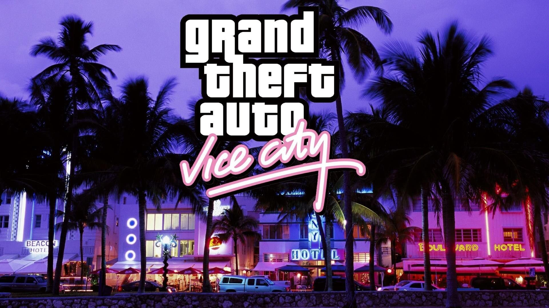 Grand Theft Auto Vice City Wallpaper On