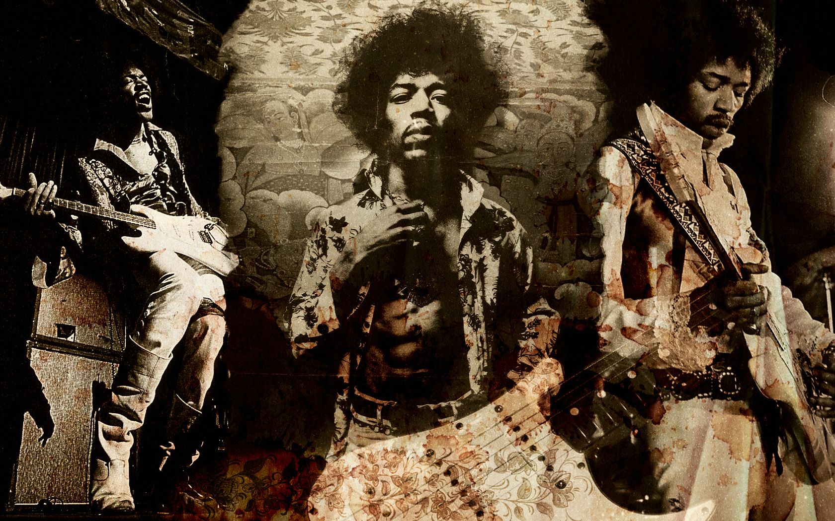 Jimi Hendrix HD Puter Desktop Wallpaper