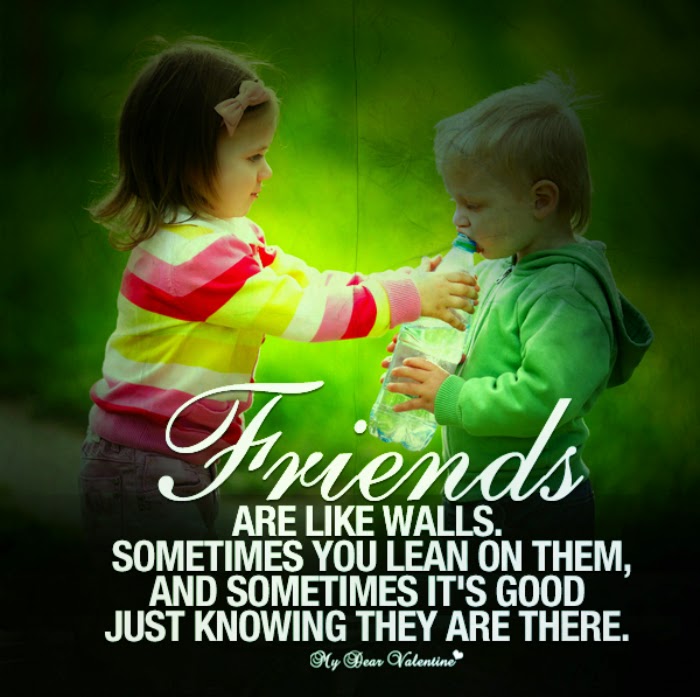 Happy Friendship Day Cute Lovely Quotes HD Wallpaper